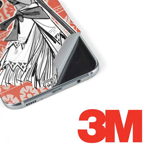 Disney Moana Character Tropical Print Art Galaxy S8 Plus Skin